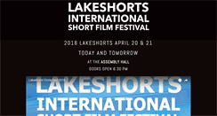 Desktop Screenshot of lakeshorts.ca